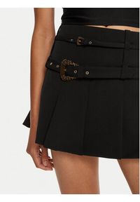 Versace Jeans Couture Spódnica mini 77HAE814 Czarny Regular Fit. Kolor: czarny. Materiał: syntetyk, wiskoza #4