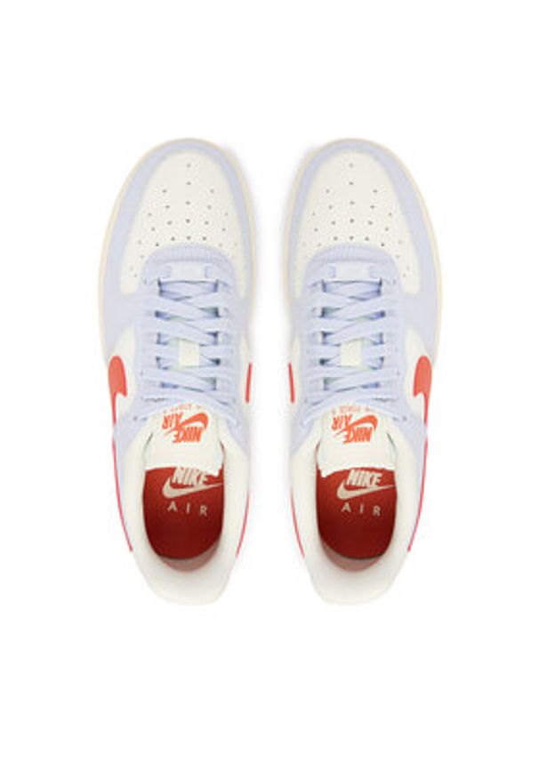 Nike Sneakersy Wmns Air Force 1 '07 HV0843 085 Błękitny. Kolor: niebieski. Materiał: skóra. Model: Nike Air Force