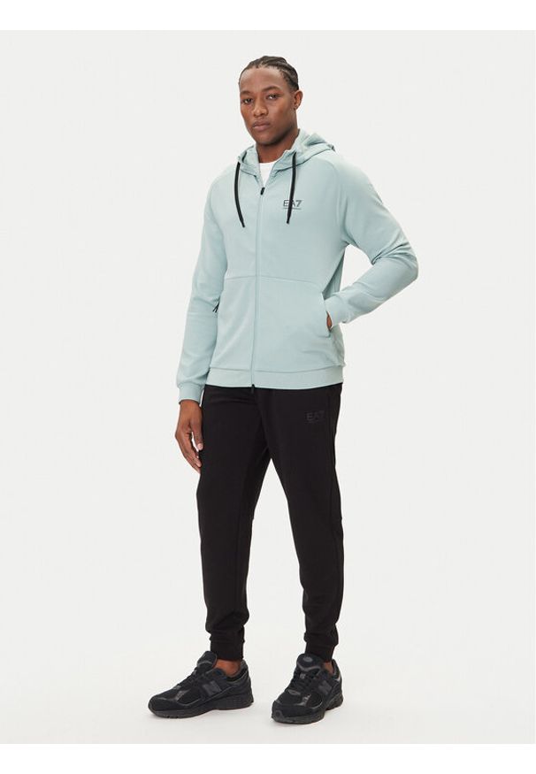 EA7 Emporio Armani Dres 7M000665 AF12501 MB136 Niebieski Regular Fit. Kolor: niebieski. Materiał: syntetyk