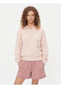 Reebok Bluza II5588 Różowy Regular Fit. Kolor: różowy. Materiał: bawełna #1