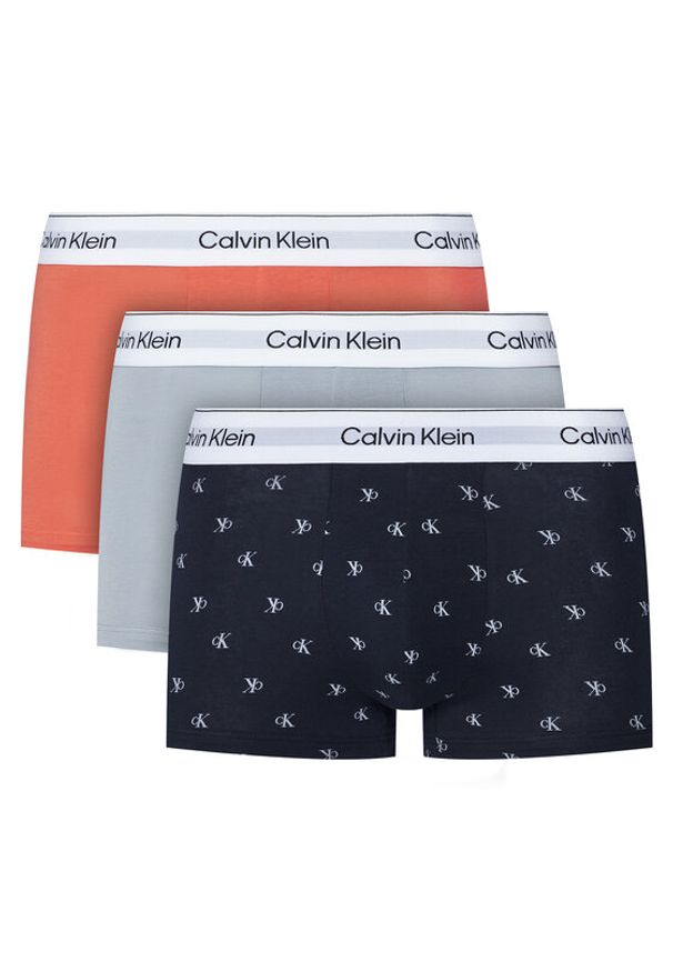 Calvin Klein Underwear Komplet bokserek LV00NB4389 Kolorowy. Materiał: bawełna. Wzór: kolorowy