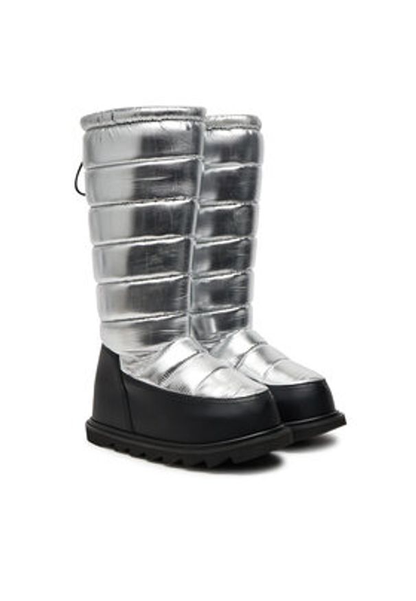 United Nude Śniegowce Zembla Bubble Boot 10885141190 Srebrny. Kolor: srebrny. Materiał: materiał