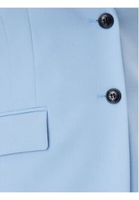 Hugo - HUGO Marynarka Asmalla 50540787 Błękitny Slim Fit. Kolor: niebieski. Materiał: syntetyk #3
