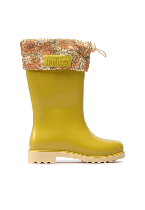 melissa - Melissa Kalosze Mini Melissa Rain Boot III Inf 33616 Żółty. Kolor: żółty