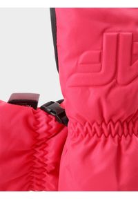 4f - Rękawice narciarskie Thinsulate© damskie - różowe. Kolor: różowy. Materiał: materiał, syntetyk. Technologia: Thinsulate. Sport: narciarstwo #2