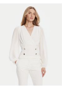 Rinascimento Bluzka CFC0126180003 Biały Regular Fit. Kolor: biały. Materiał: syntetyk #1