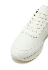 Calvin Klein Sneakersy Low Top Lace Up Logo Lth HM0HM01654 Biały. Kolor: biały. Materiał: skóra #3
