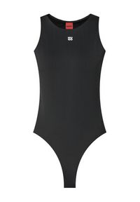 Hugo - HUGO Body Dasiel 50545196 Czarny Slim Fit. Kolor: czarny. Materiał: syntetyk #5