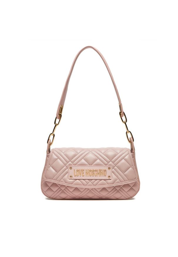 Love Moschino - LOVE MOSCHINO Torebka JC4372PP0LLA0601 Różowy. Kolor: różowy. Materiał: skórzane