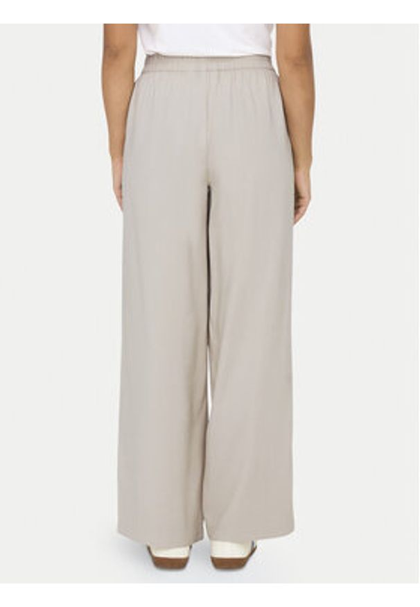 only - ONLY Spodnie materiałowe Aris 15337956 Beżowy Straight Fit. Kolor: beżowy. Materiał: wiskoza