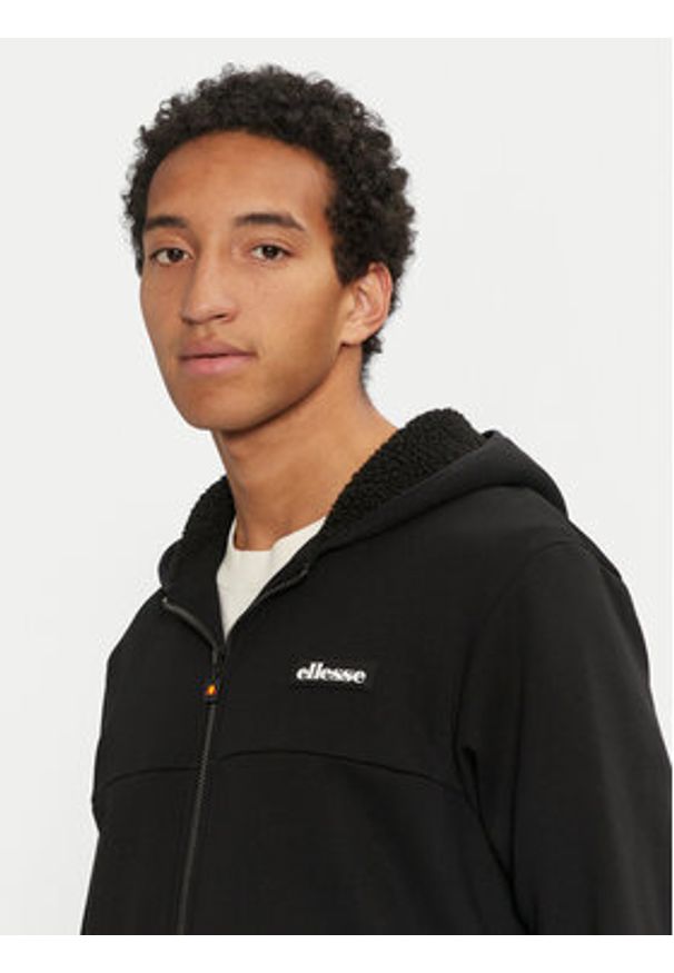 Ellesse Bluza Milleros SHX20971 Czarny Regular Fit. Kolor: czarny. Materiał: syntetyk