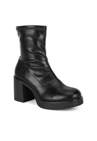 Jenny Fairy Botki WYL3852-2 Czarny. Kolor: czarny. Materiał: skóra #5