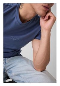 Guess T-Shirt 153107 Niebieski Classic Fit. Kolor: niebieski #5
