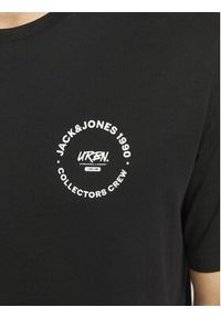 Jack & Jones T-Shirt Simon 12269280 Czarny Standard Fit. Kolor: czarny. Materiał: bawełna