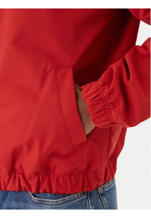 Tommy Jeans Kurtka przejściowa Essential DM0DM22720 Czerwony Regular Fit. Kolor: czerwony. Materiał: syntetyk