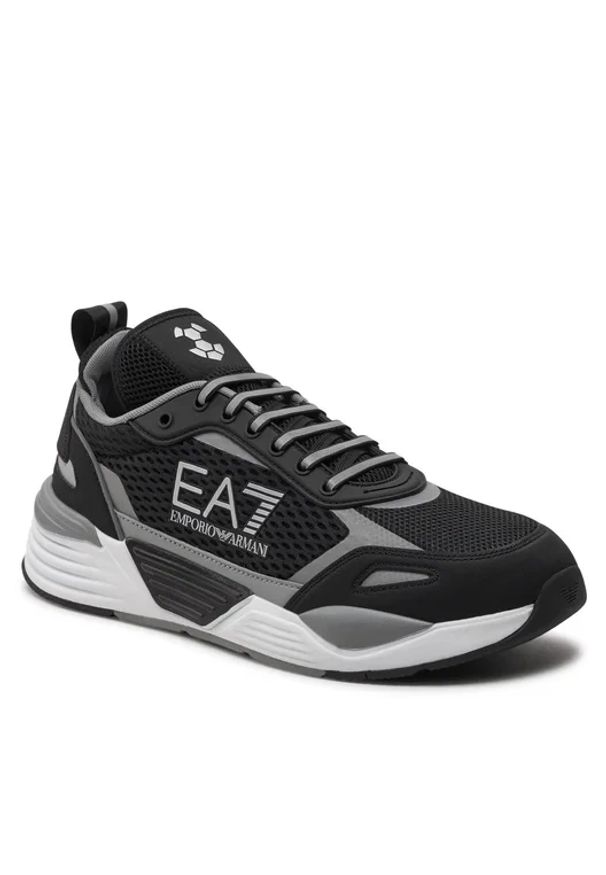 Sneakersy męskie EA7 Emporio Armani X8X159-XK379-N763. Kolor: czarny
