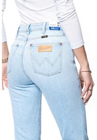 Wrangler - SPODNIE DAMSKIE WRANGLER RETRO STRAIGHT BALLAD BLUE W22AJHXA3. Styl: retro #10