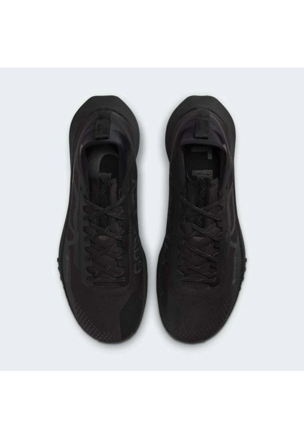 Nike - Buty do biegania męskie NIKE REACT PEGASUS TRAIL 4 GORE-TEX. Okazja: na co dzień, na spacer, do pracy. Kolor: czarny. Technologia: Gore-Tex. Sport: turystyka piesza