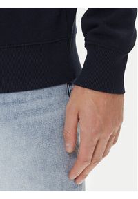 TOMMY HILFIGER - Tommy Hilfiger Bluza Stacked MW0MW39376 Granatowy Regular Fit. Kolor: niebieski. Materiał: bawełna #3