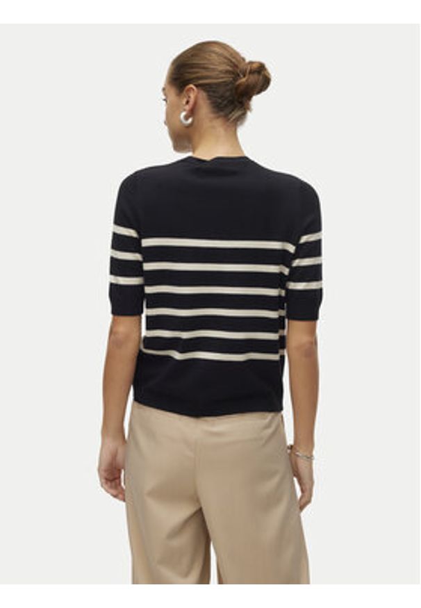 Vero Moda Sweter Saba 10306829 Czarny Regular Fit. Kolor: czarny. Materiał: syntetyk
