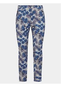 Weekend Max Mara Spodnie materiałowe Ravello 2415131102 Granatowy Slim Fit. Kolor: niebieski. Materiał: bawełna #6