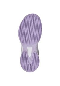 Buty do tenisa damskie K-Swiss Court Express 2. Kolor: biały, czerwony, wielokolorowy, fioletowy. Materiał: materiał, syntetyk. Szerokość cholewki: normalna. Sport: tenis
