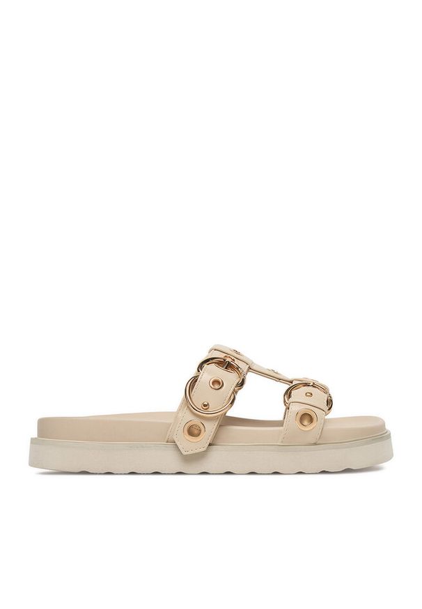 Klapki MEXX. Kolor: beżowy