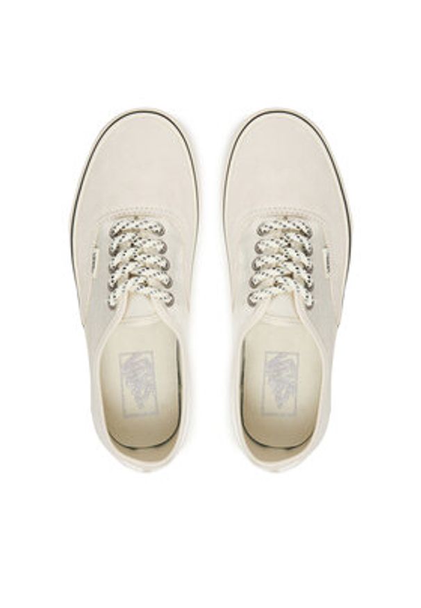 Vans Tenisówki Authentic VN000EHHC9F1 Écru. Kolor: kremowy. Materiał: skóra