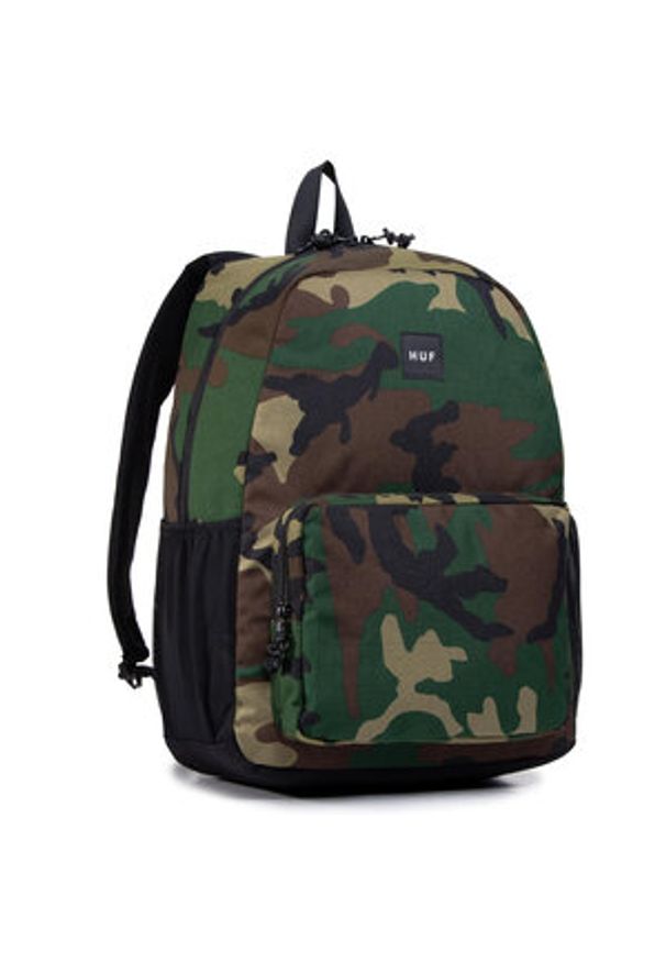 Plecak HUF - Standard Issue Bag AC00449 Woodland Camo. Kolor: zielony. Materiał: materiał