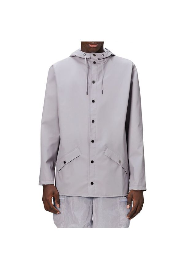 Kurtka Rains 12010-11 - fioletowa. Typ kołnierza: kaptur. Kolor: fioletowy. Materiał: poliester, materiał