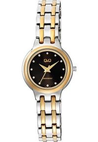 Zegarek damski QQ F20A-006P CYRKONIE srebrny. Kolor: srebrny #1