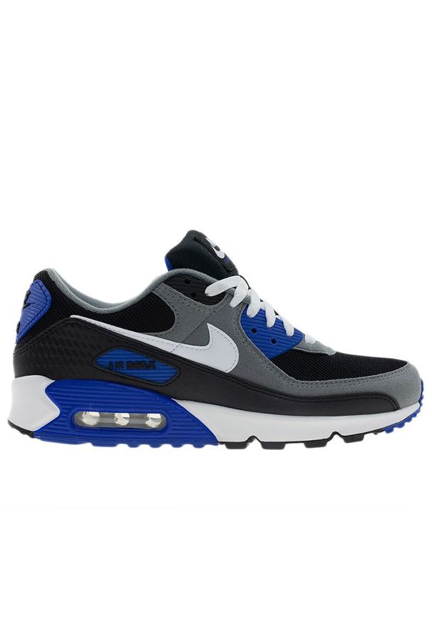Buty męskie Nike Air Max 90 IB7672-001 - multikolor. Zapięcie: sznurówki. Kolor: wielokolorowy. Materiał: syntetyk, skóra, materiał. Szerokość cholewki: normalna. Wzór: aplikacja. Model: Nike Air Max, Nike Air Max 90