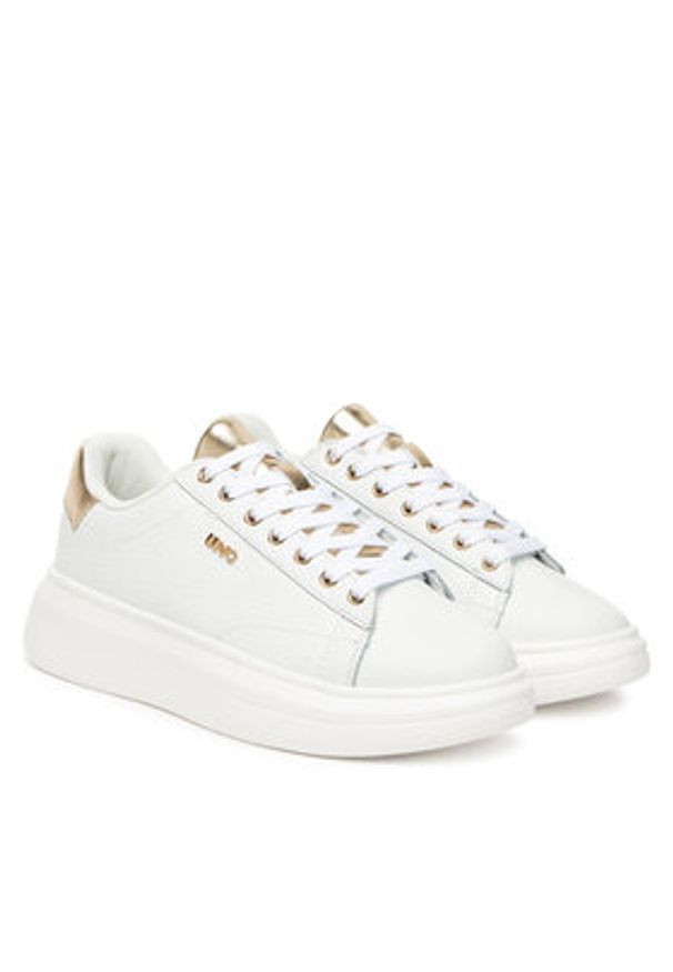Liu Jo Sneakersy Babol 01 BF5059 PX748 Biały. Kolor: biały. Materiał: skóra