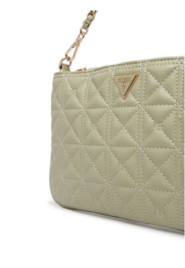 Guess Torebka PW7568 P6274 Zielony. Kolor: zielony. Materiał: skórzane