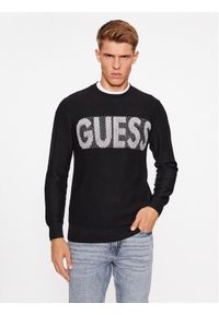 Guess Sweter M3BR50 Z38V2 Czarny Regular Fit. Kolor: czarny. Materiał: syntetyk #1