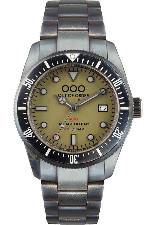 NoName - Zegarek Zegarek męski Out Of Order 001-16.2.VE szary. Kolor: szary