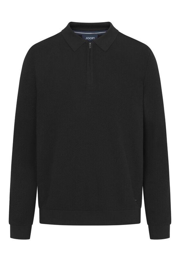 JOOP! Sweter 17 JK-04Nadimo 30046919 Czarny Modern Fit. Kolor: czarny. Materiał: bawełna