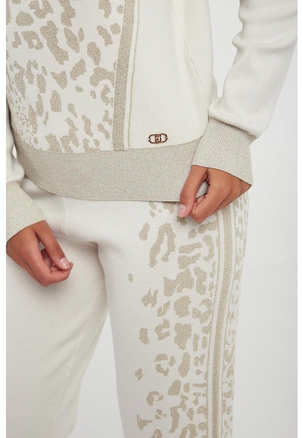 Liu Jo - Sweter damski lureksowy LIU JO