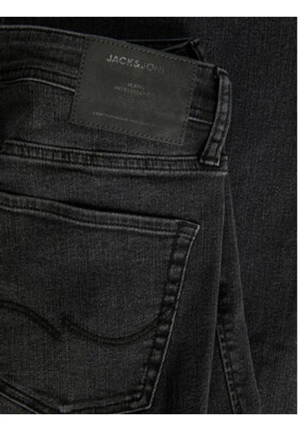 Jack & Jones Jeansy Glenn 12237350 Czarny Slim Fit. Kolor: czarny