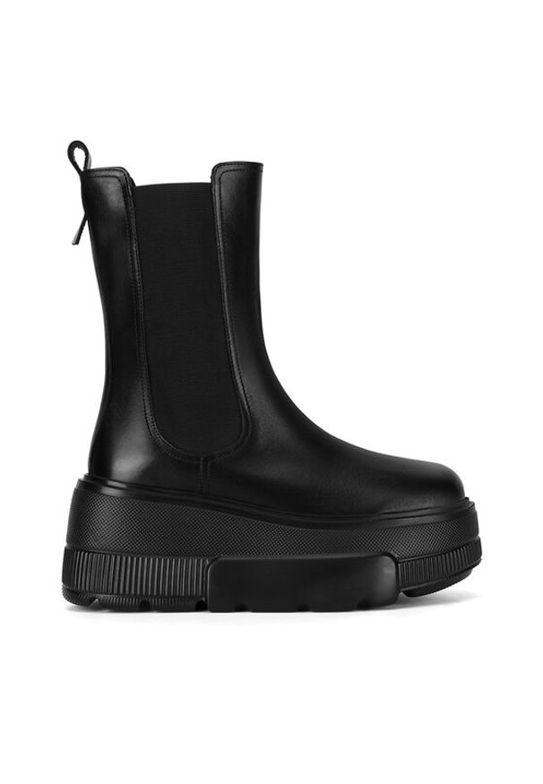 Badura Sztyblety CASI-01W4-004 Czarny. Kolor: czarny. Materiał: skóra