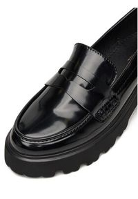 DeeZee Loafersy LE601-2 Czarny. Kolor: czarny. Materiał: skóra #3