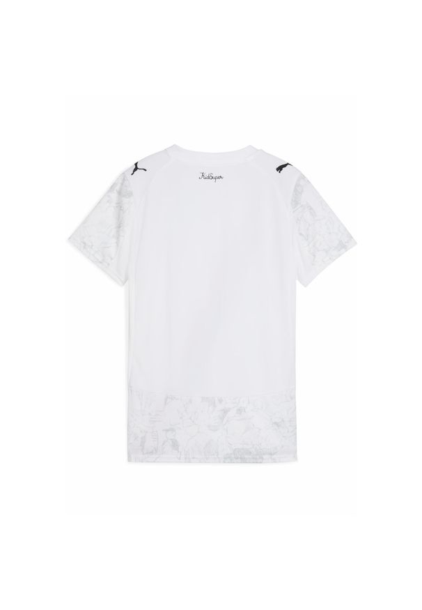 Puma - Damska koszulka KIDSUPER × MANCHESTER CITY PUMA. Kolor: biały, wielokolorowy, czarny