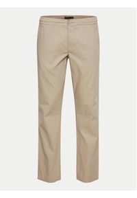 Blend Spodnie materiałowe 20716614 Beżowy Straight Fit. Kolor: beżowy. Materiał: bawełna #8