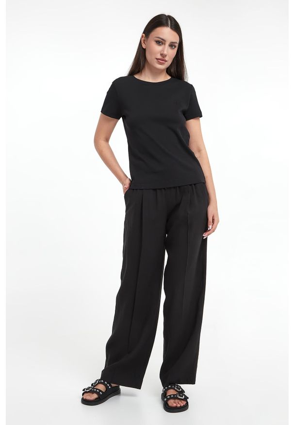 Marella - T-shirt damski Langue MARELLA MONOCHROME