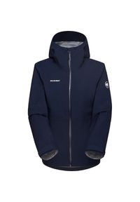 Kurtka z membraną damska Mammut Linard Guide HS Hooded Jacket. Kolor: niebieski