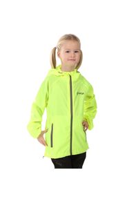 Dziecięca kurtka wodoodporna Kilpi Jaluu. Kolor: żółty. Styl: młodzieżowy #1