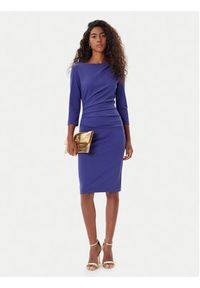 Rinascimento Sukienka koktajlowa CFC0126154003 Fioletowy Slim Fit. Kolor: fioletowy. Materiał: syntetyk. Styl: wizytowy #4