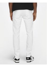 Only & Sons Jeansy Loom 22026529 Biały Slim Fit. Kolor: biały #3