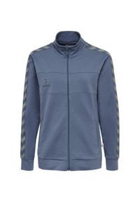 Bluza damska Hummel zip Lmove Classic. Kolor: niebieski, wielokolorowy, turkusowy. Sezon: zima. Sport: fitness #1