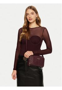 Guess Torebka HWQG95 08140 Bordowy. Kolor: czerwony. Materiał: skórzane #3